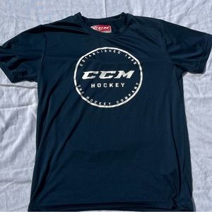 Blue CCM hockey T shirt